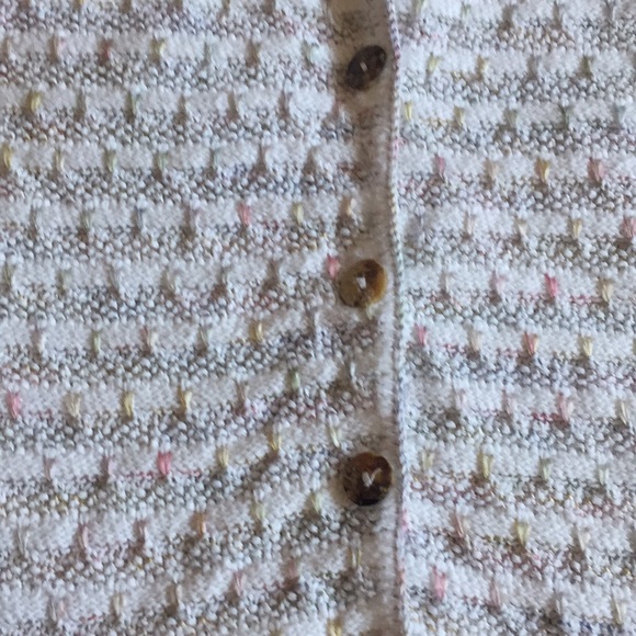 Vintage handmade knit button up top - Picture 2 of 3